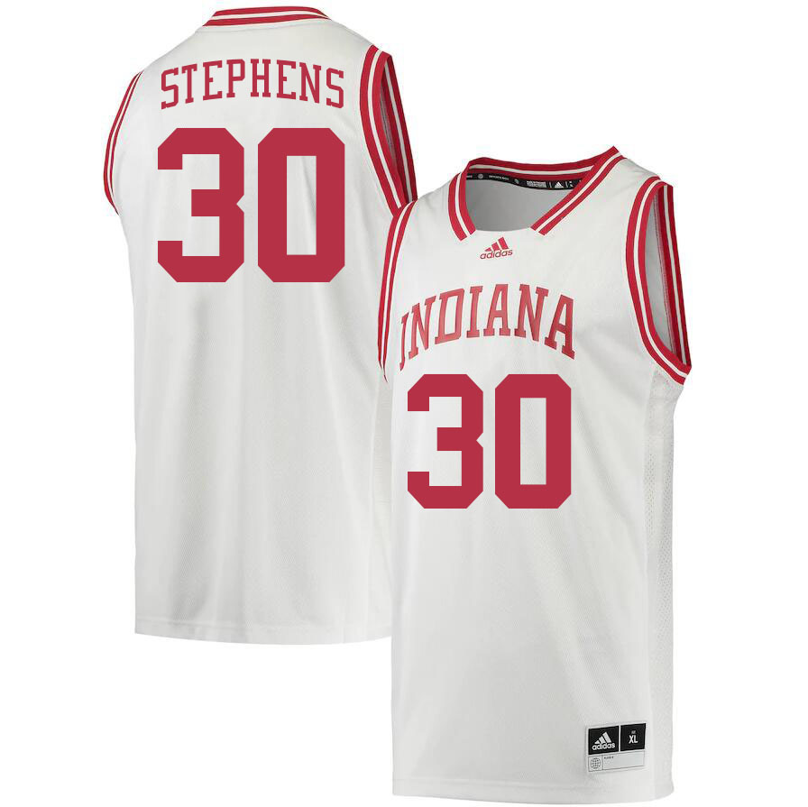 Men #30 Ian Stephens Indiana Hoosiers College Basketball Jerseys Stitched Sale-Retro